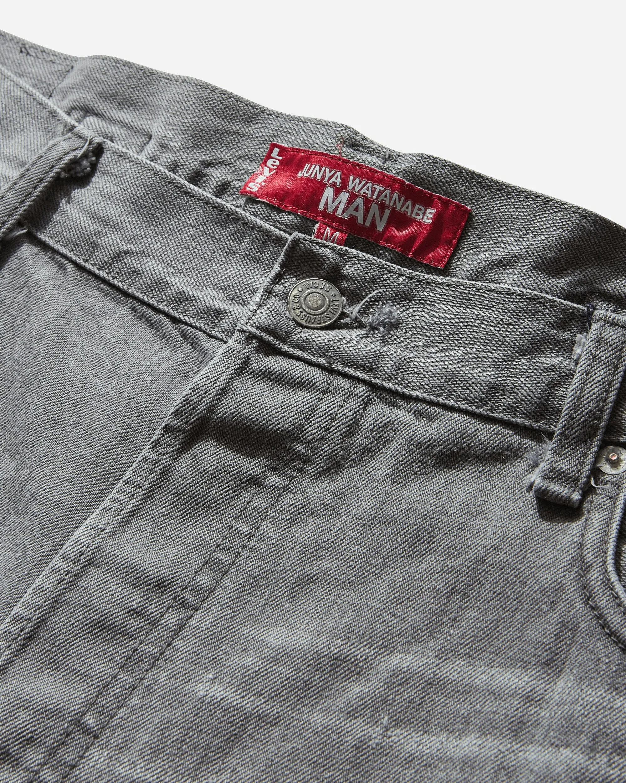 Men's Levi??s Selvedge Denim Pants Grey