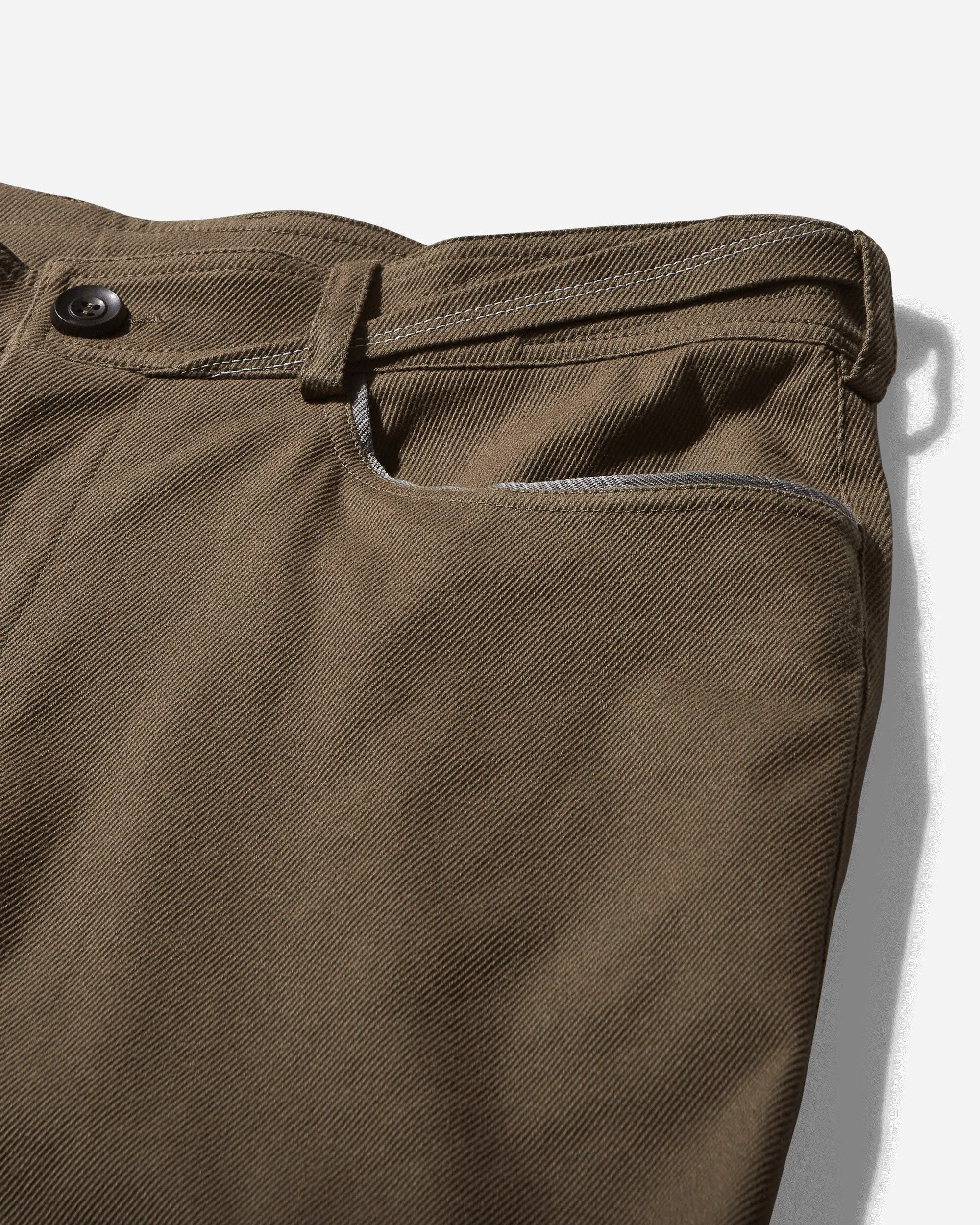 Men's Ohne K-Dart Trousers Brass Green