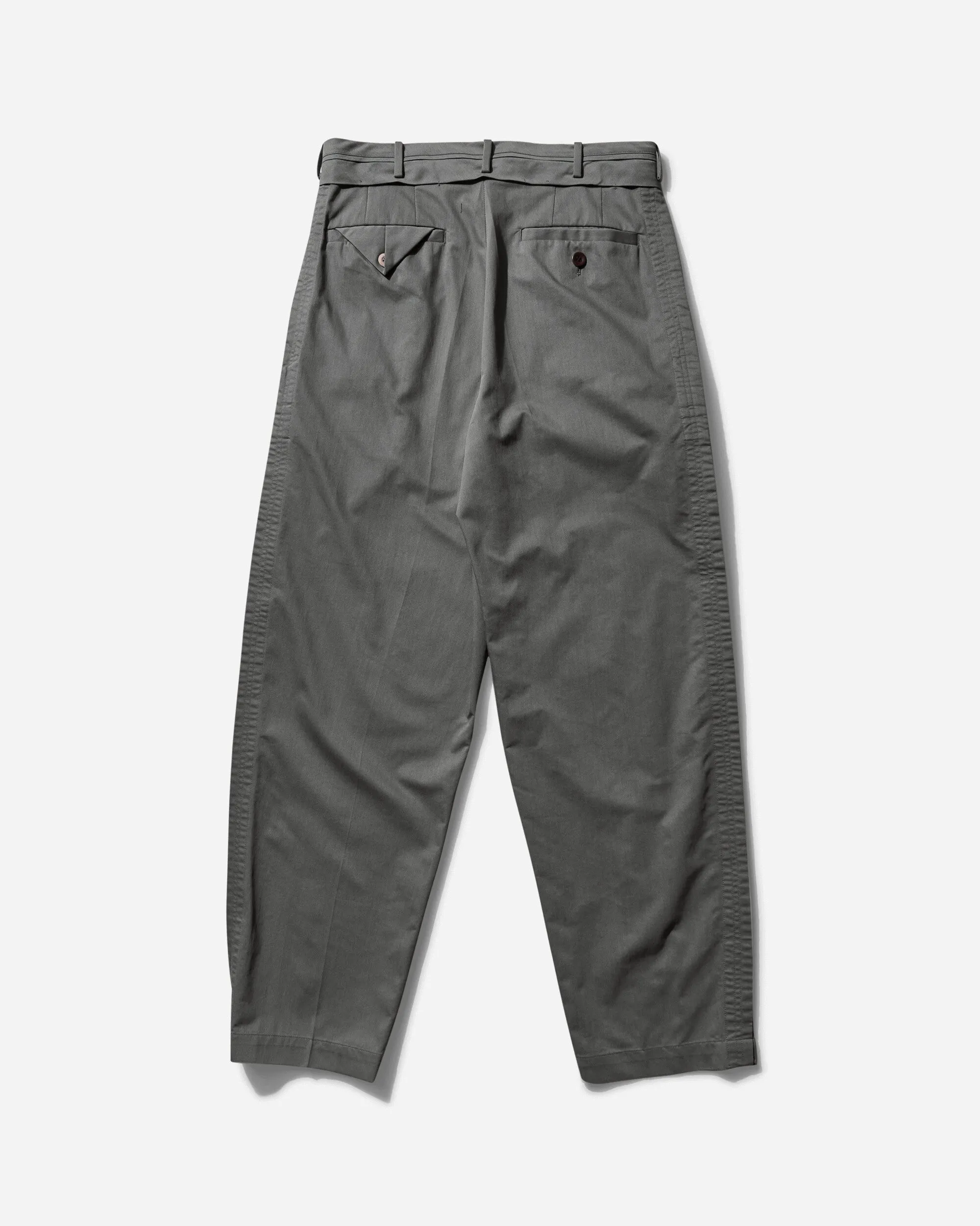 Men's Pleated Trousers Grey