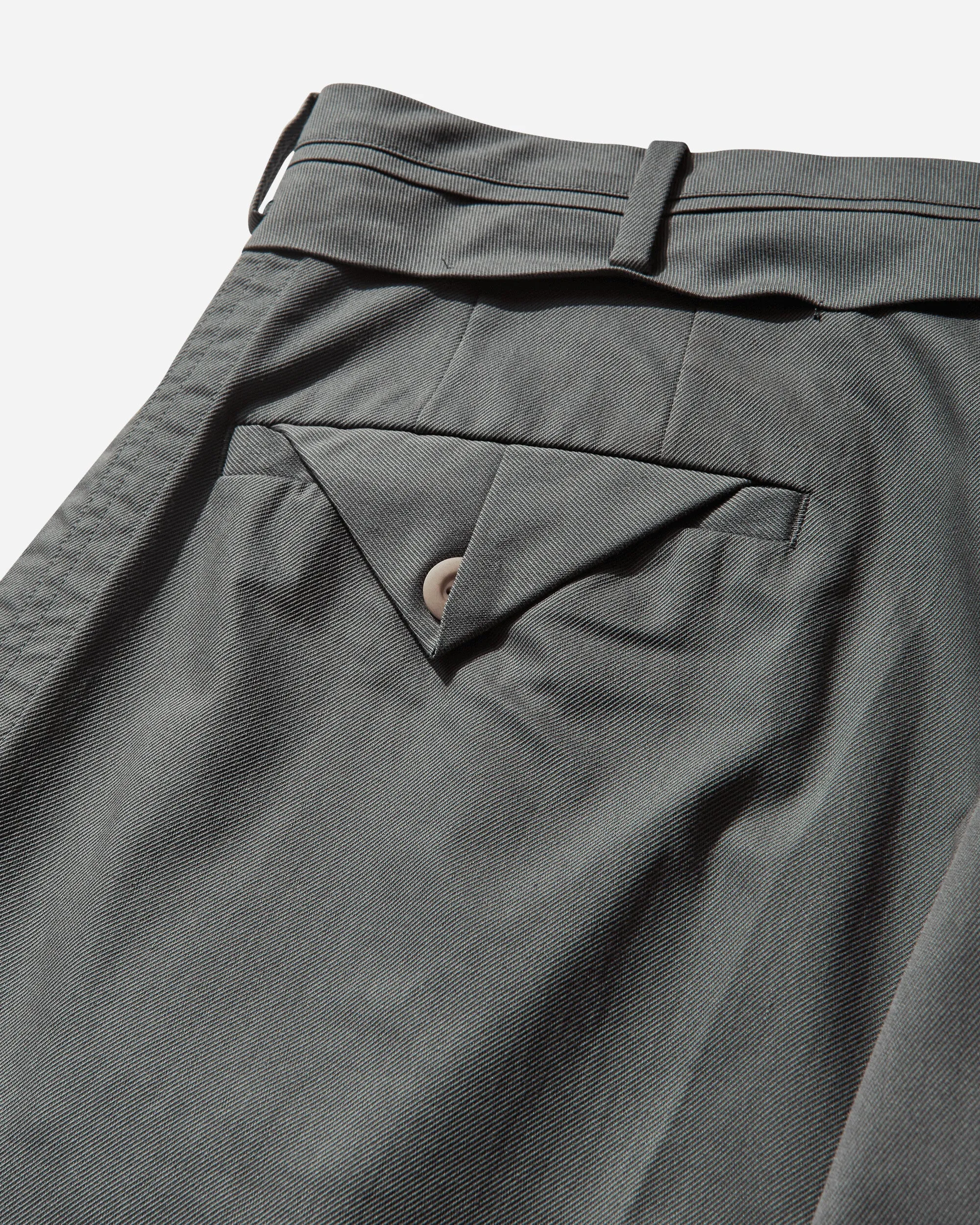 Men's Pleated Trousers Grey