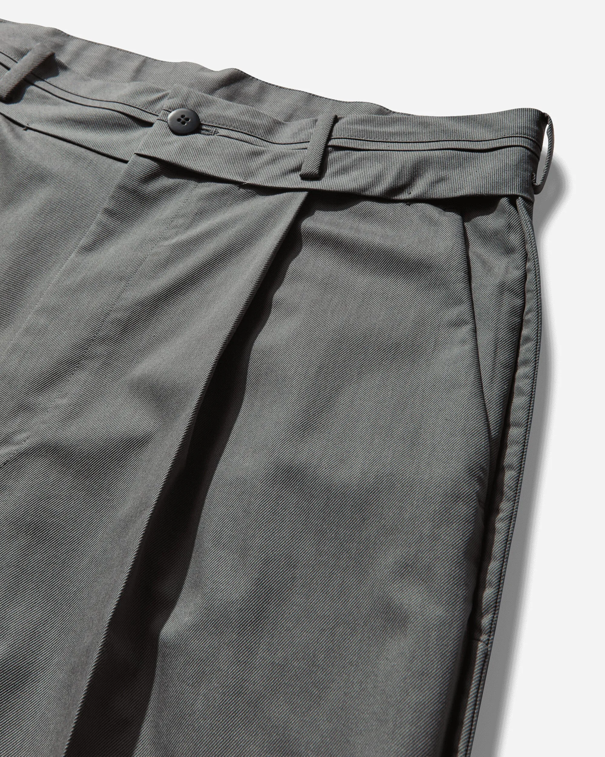 Men's Pleated Trousers Grey