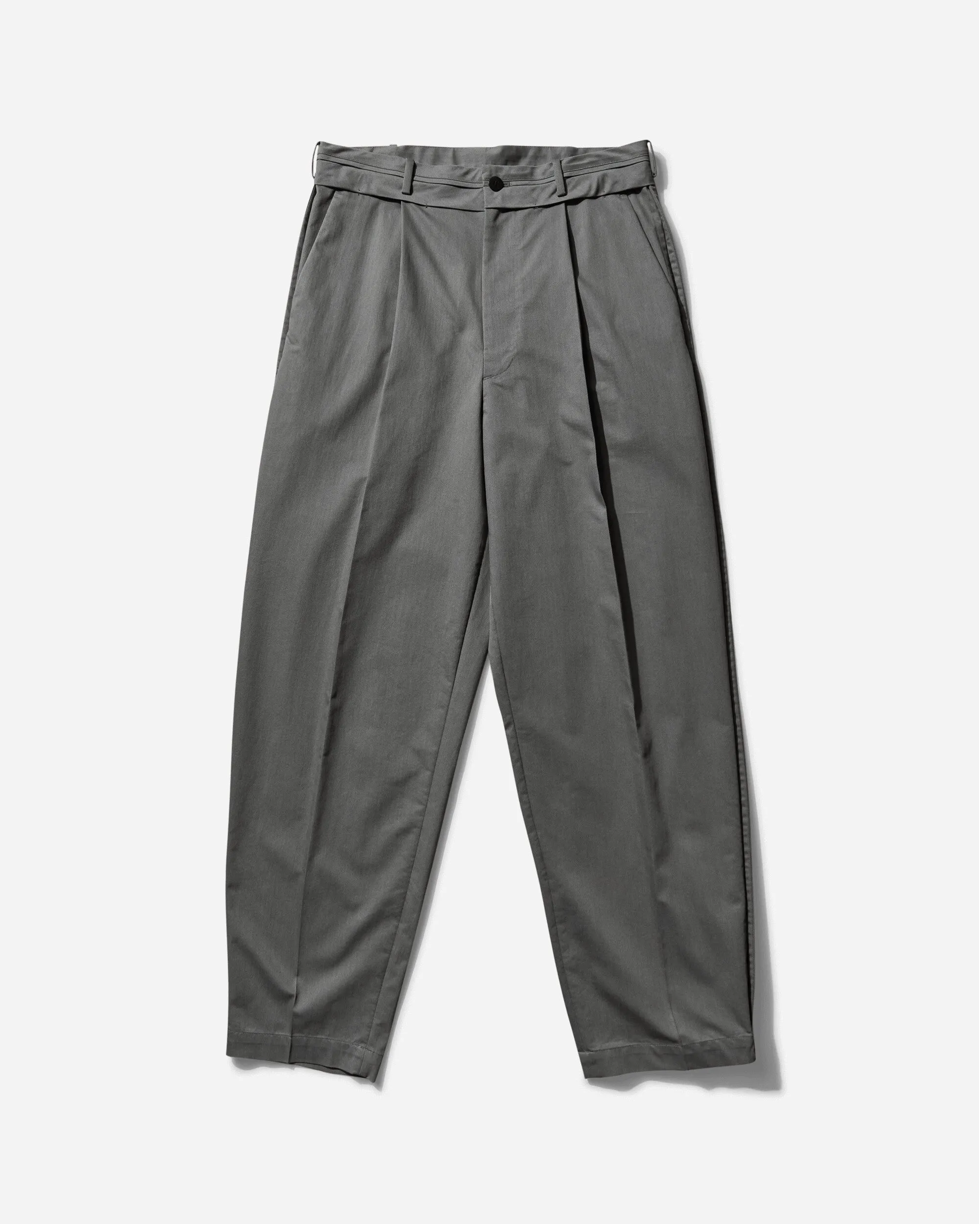 Men's Pleated Trousers Grey Men's sweatshirt