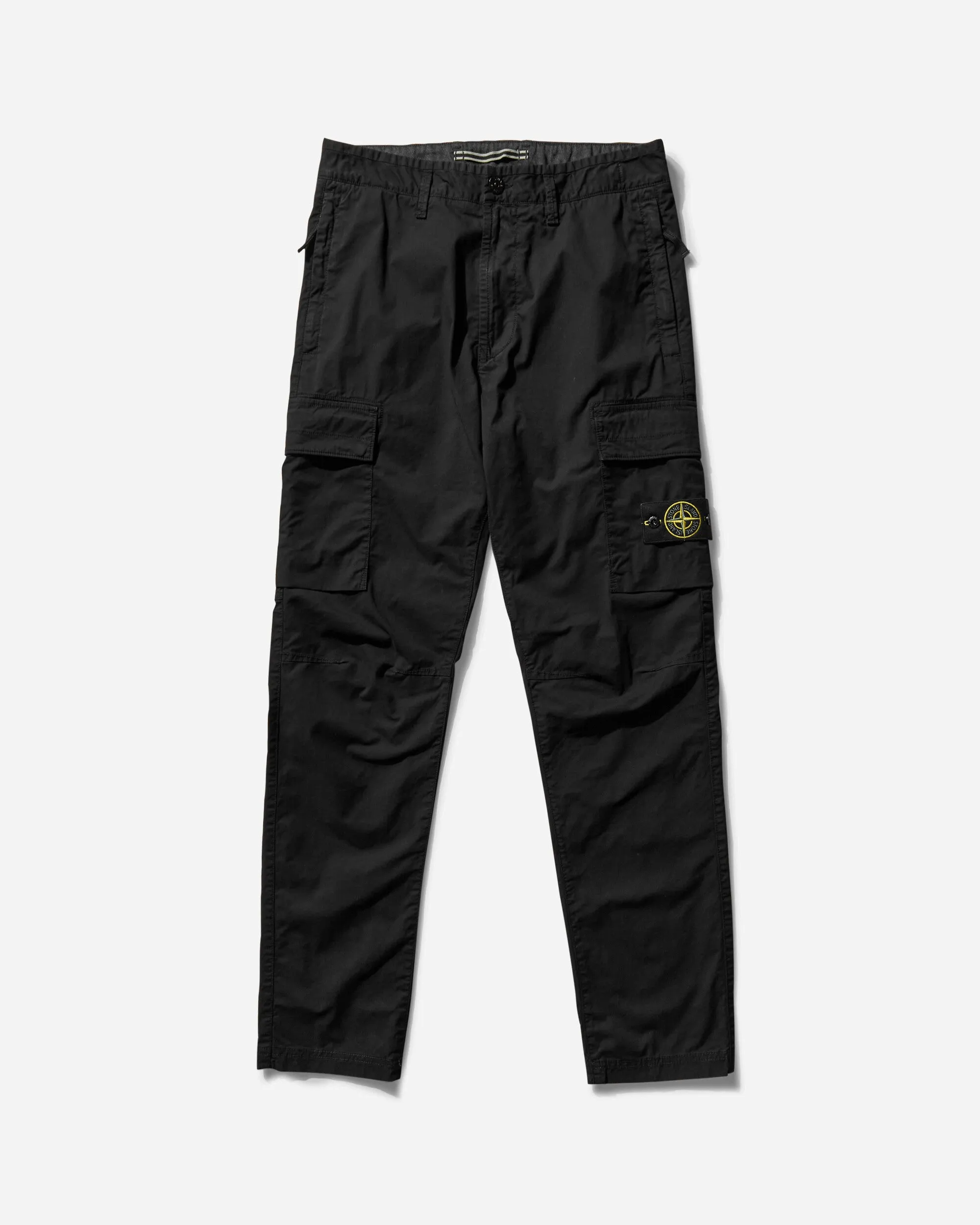 Men's Regular Tapered Cargo Trousers Black Men's sweatshirt