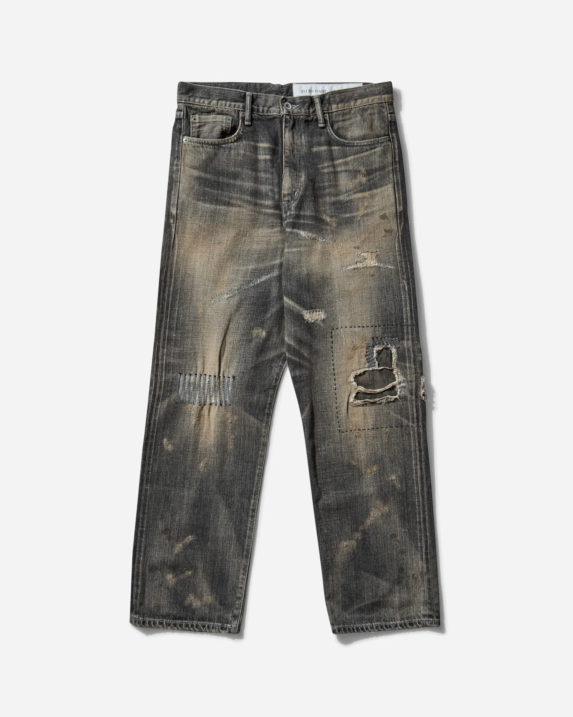 Men's Savage Denim DP Basic Pants Black Men's sweatshirt