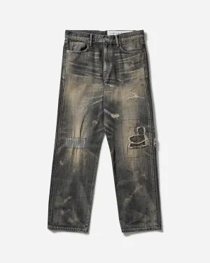 Men's Savage Denim DP Basic Pants Black Men's sweatshirt