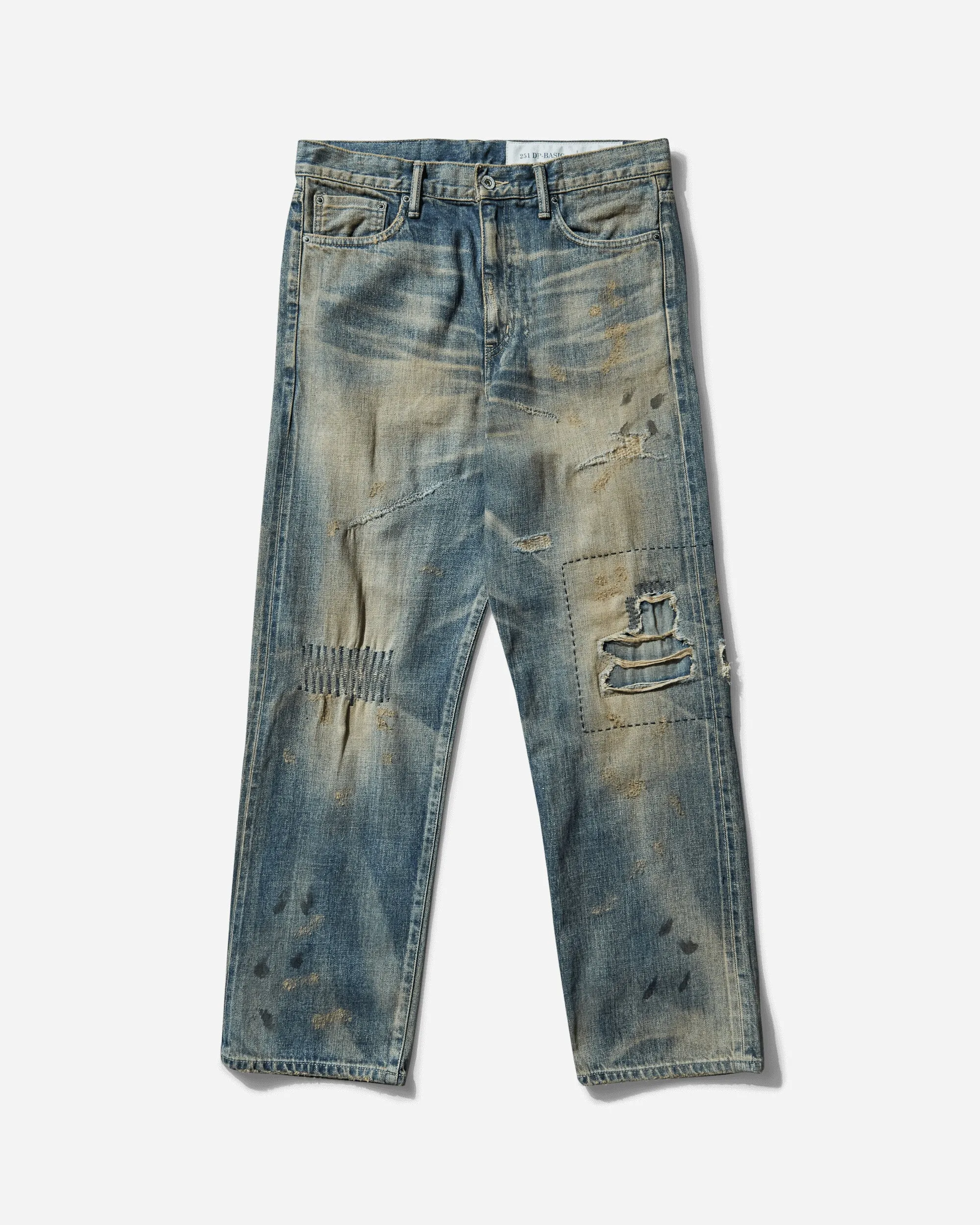 Men's Savage Denim DP Basic Pants Indigo Men's sweatshirt