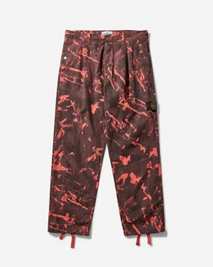 Men's Scan Camo Print Pants Black Men's sweatshirt