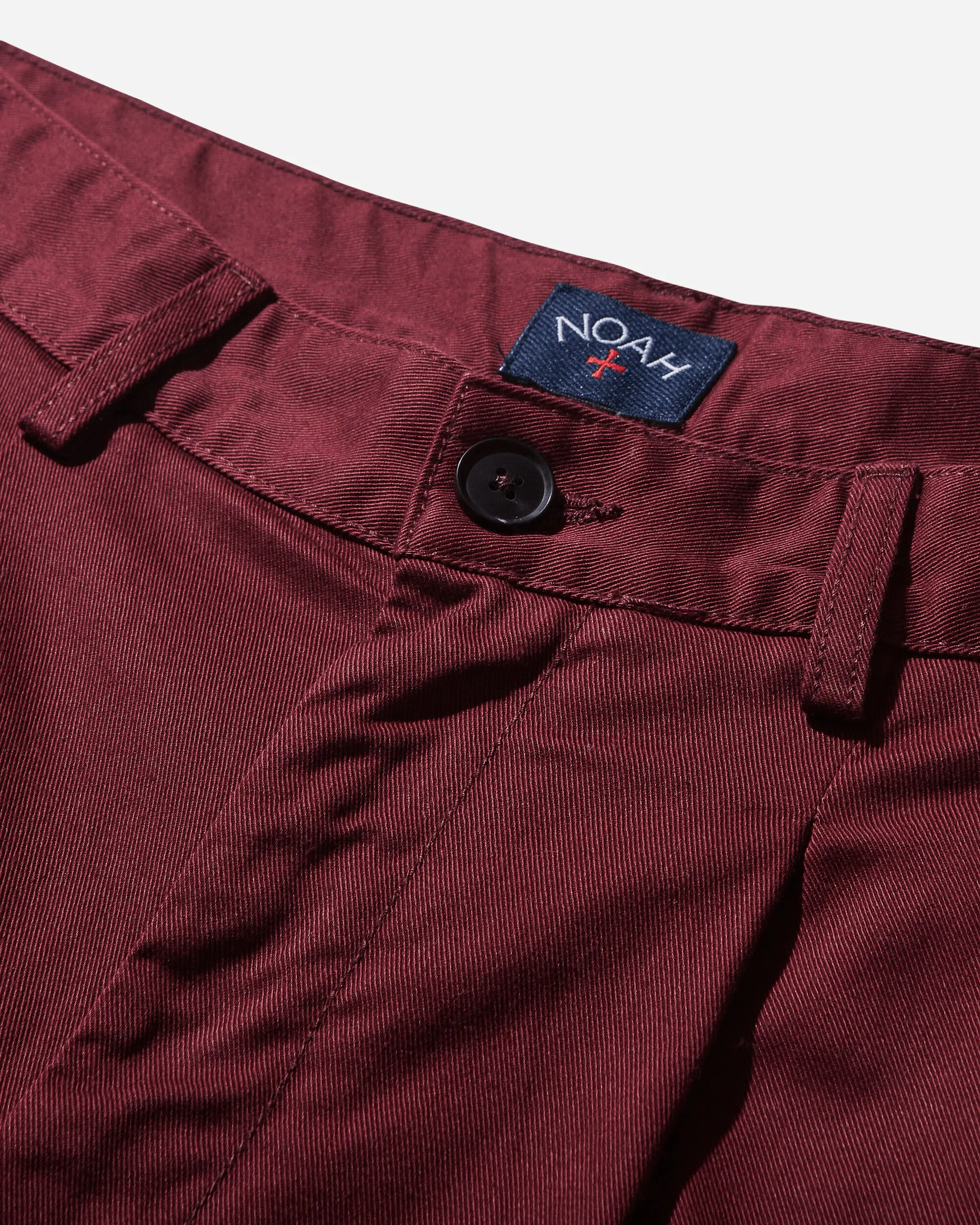 Men's Twill Double-Pleat Pants Wine