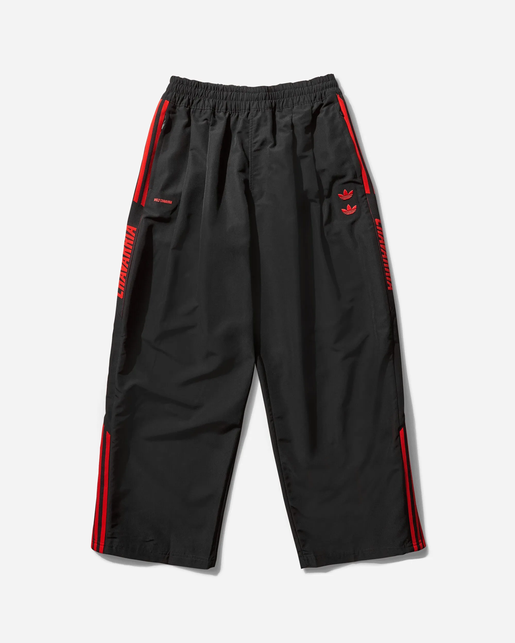 Men's Willy Chavarria Knit Track Pants Black Men's sweatshirt