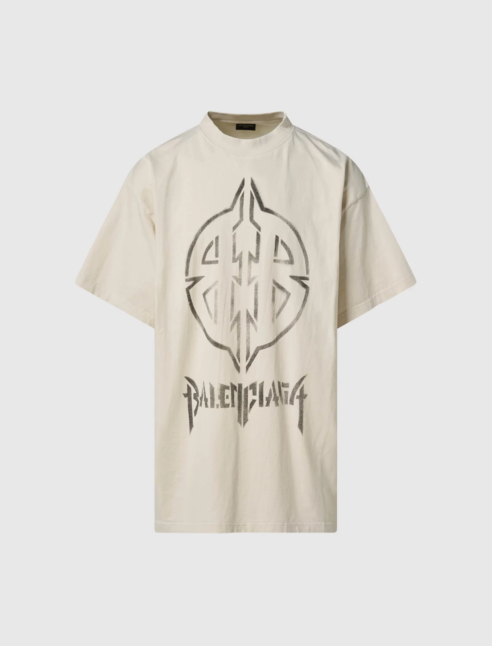 METAL BB STENCIL TEE men's T-shirts