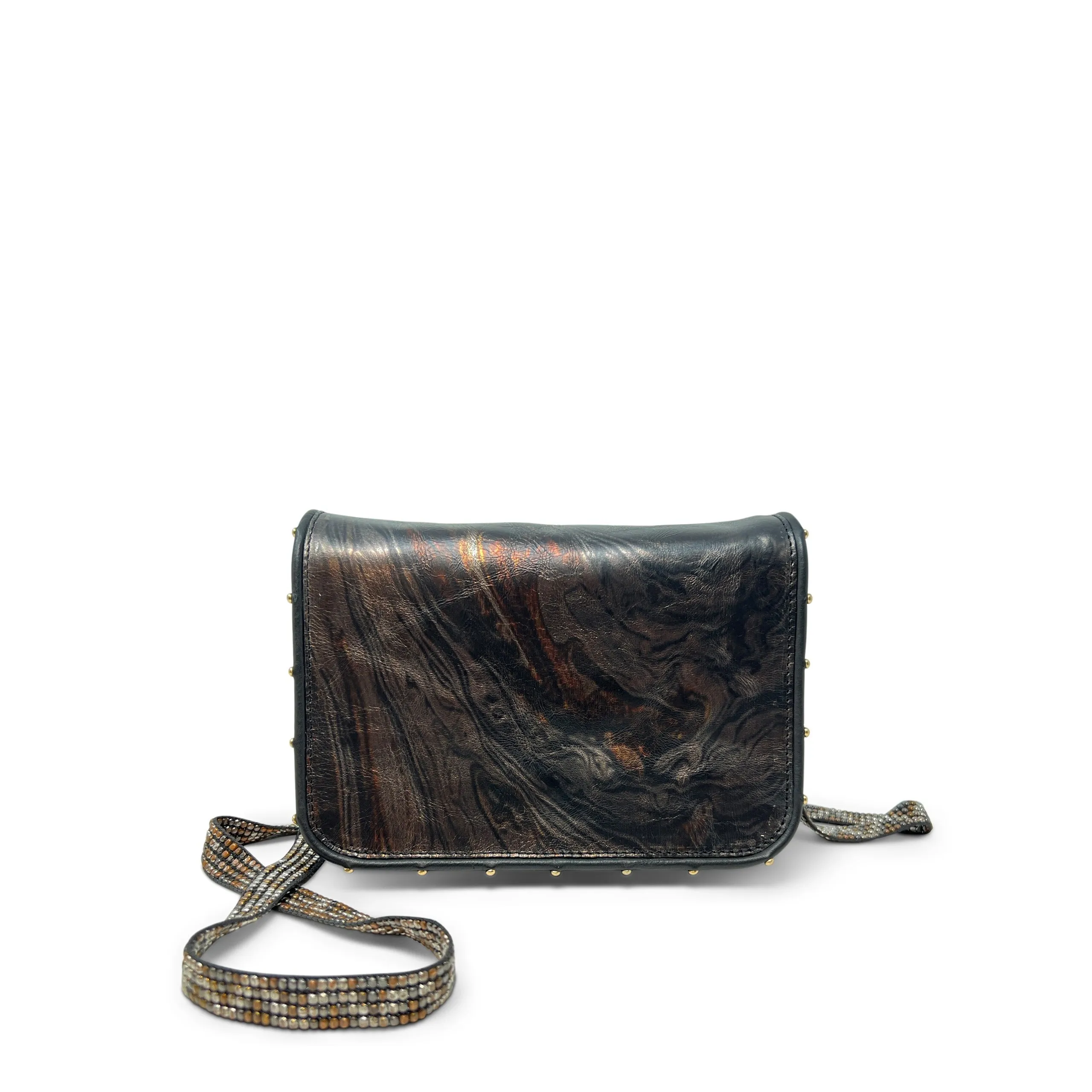 Metallic Marble Mini Mia crossbody bags low price