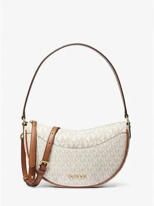 Michael Kors Dover Medium Signature Logo Crossbody Bag anti-theft crossbody bags sale