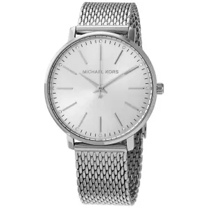 Michael Kors Women's Watch - Pyper Silver Dial Stainless Steel Bracelet | MK4338 Luxury Quartz Watch Quartz Watch Sale