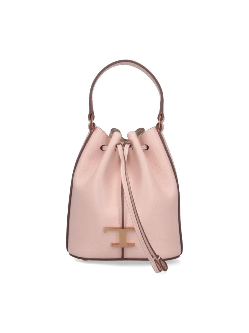 Micro 'T Timeless' Bag ?C Pink stylish bucket bags
