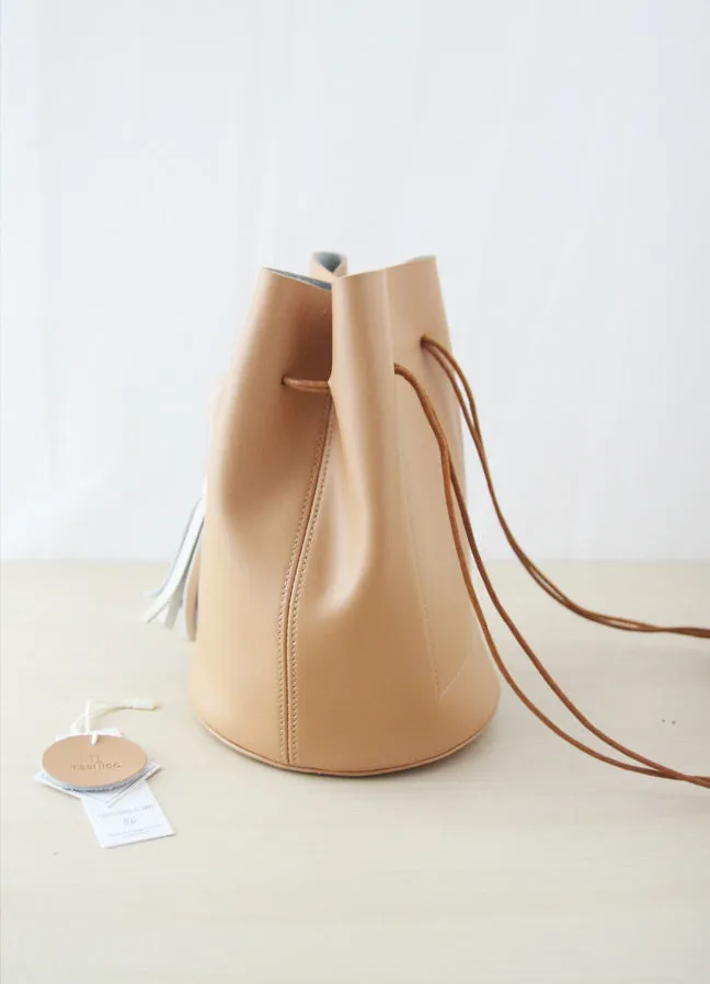 Mini LEATHER Bucket Bag WOMENs SHOULDER BAG Purses FOR WOMEN