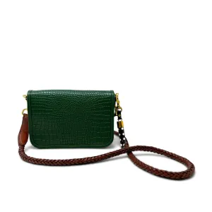 Mini Mia Crossbody - Black Forest Croco crossbody bags low price