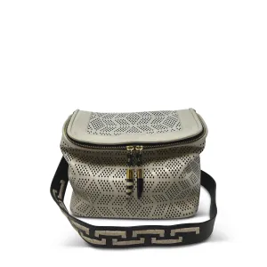 Mini Rough Night - Chalk Double Diamond Perf crossbody bags low price