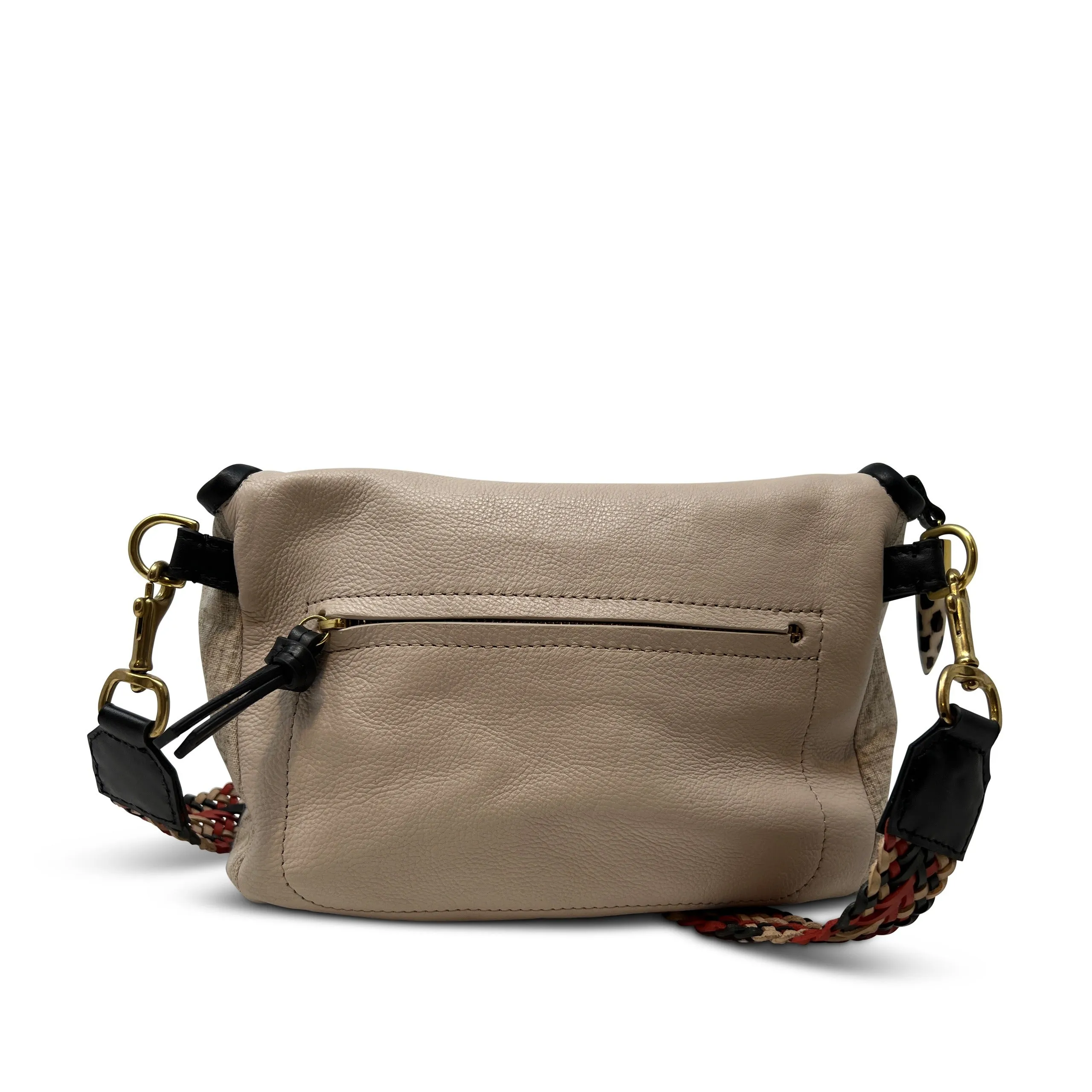 Mini Windbourne Metallic Linen Crossbody
