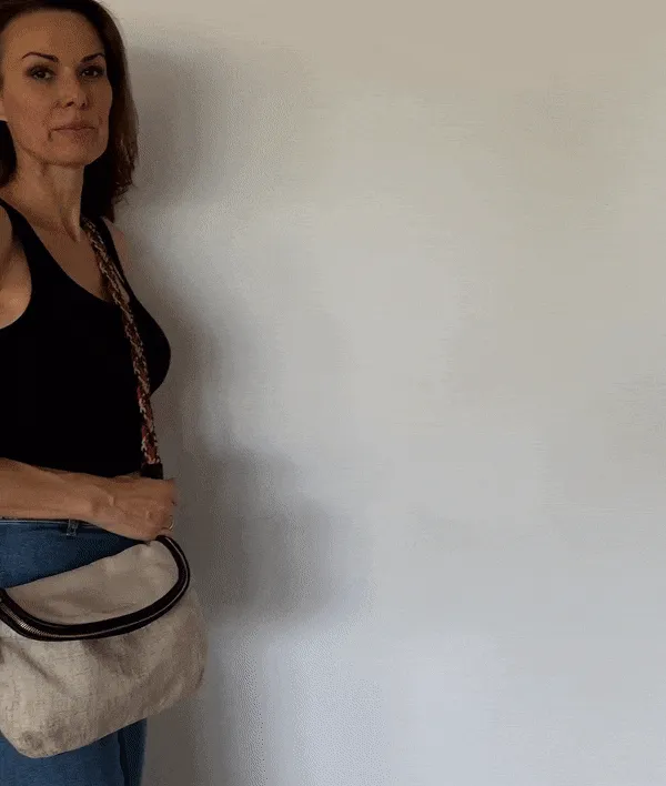 Mini Windbourne Metallic Linen Crossbody