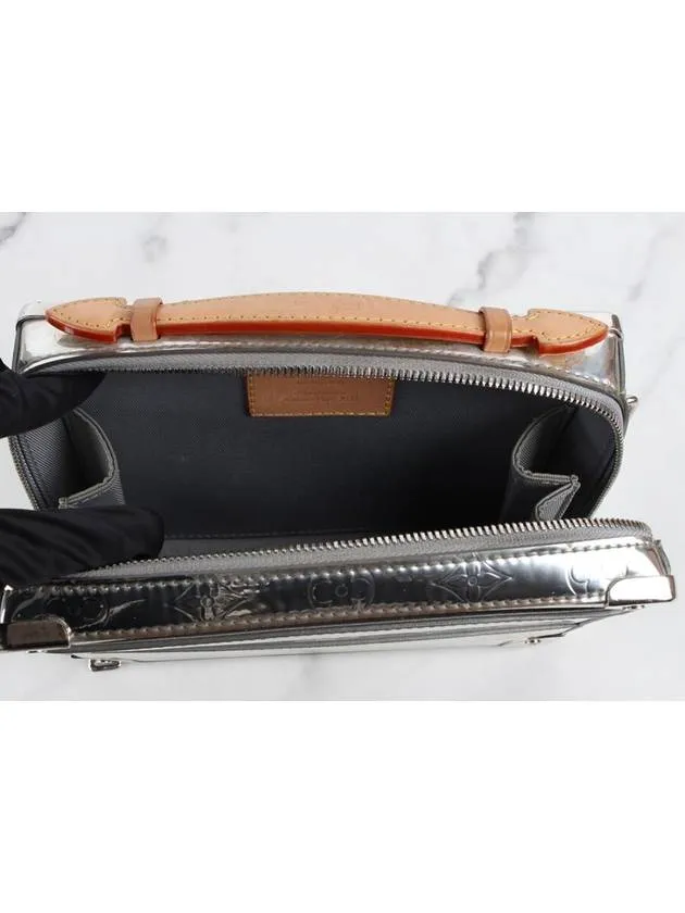 Mirror Monogram Handle Trunk Crossbody Bag