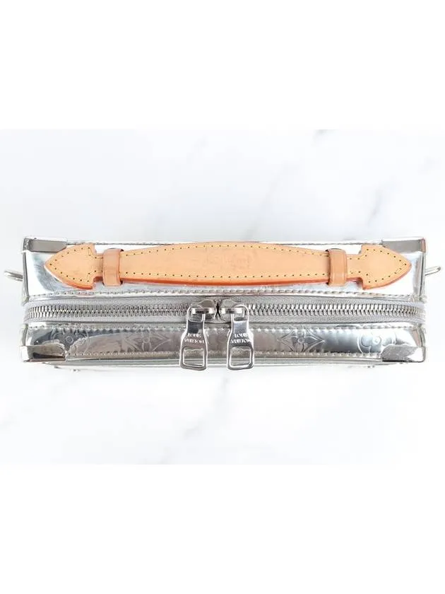 Mirror Monogram Handle Trunk Crossbody Bag