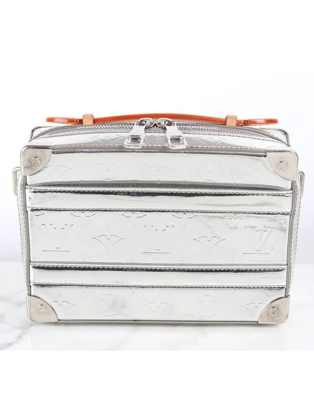 Mirror Monogram Handle Trunk Crossbody Bag