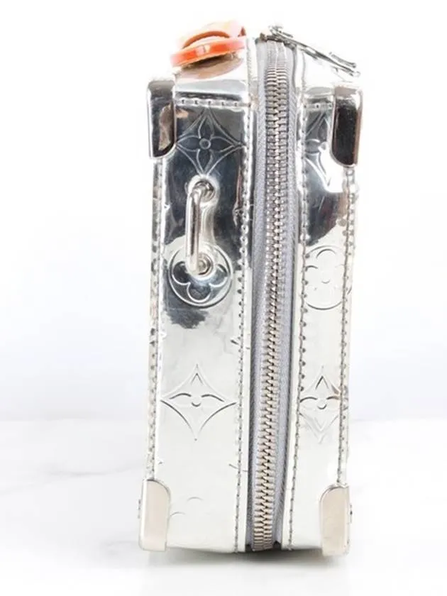 Mirror Monogram Handle Trunk Crossbody Bag