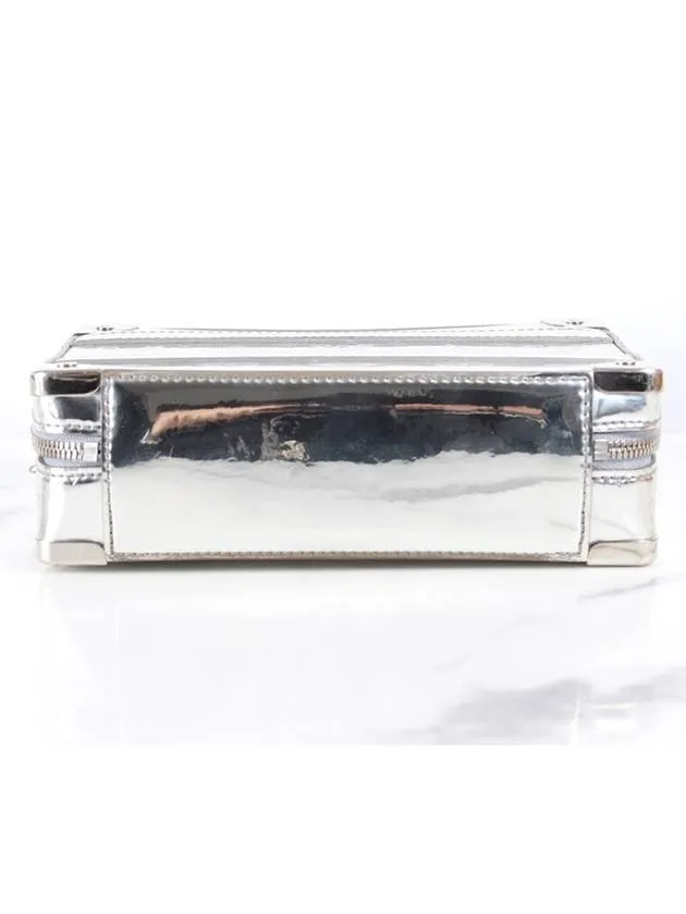 Mirror Monogram Handle Trunk Crossbody Bag