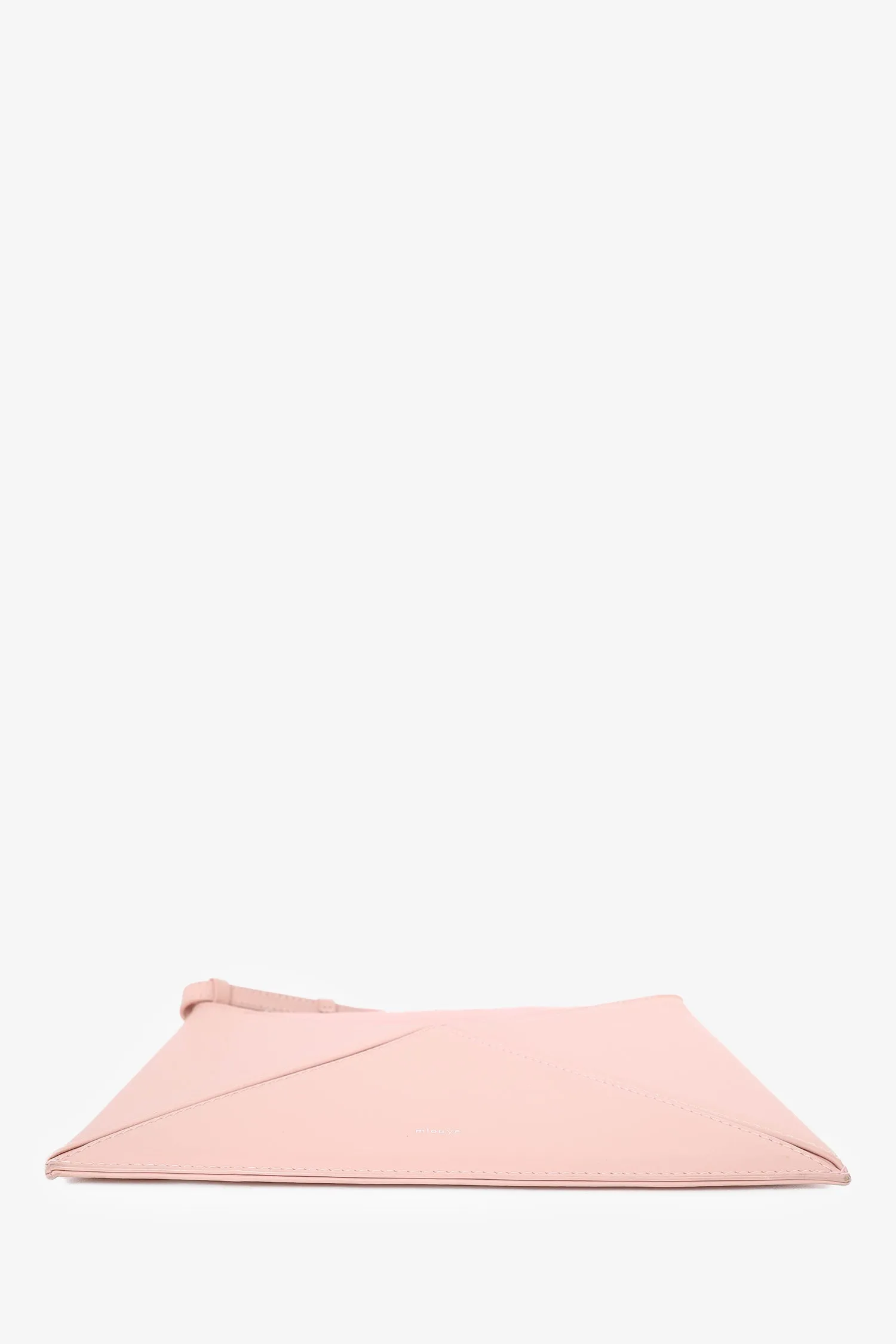 Mlouye Pink Leather Crossbody Bag