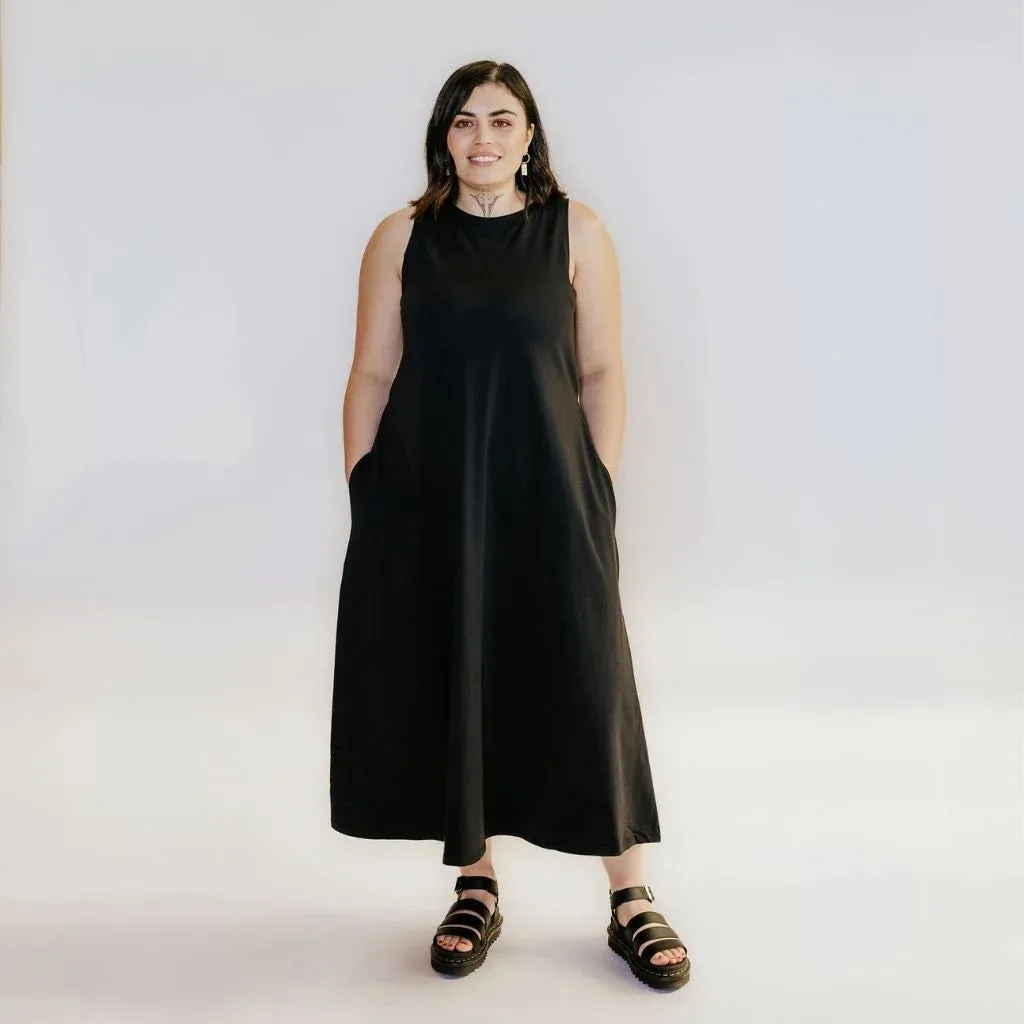 Moke - GUSSIEBLK Gussie Womens Tank Dress