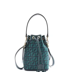 Mon Tresor Bucket Bag Zucca Tapestry Mini stylish bucket bags