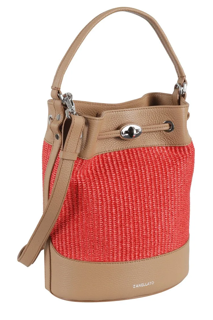 Monda` Vimini Bucket Bag