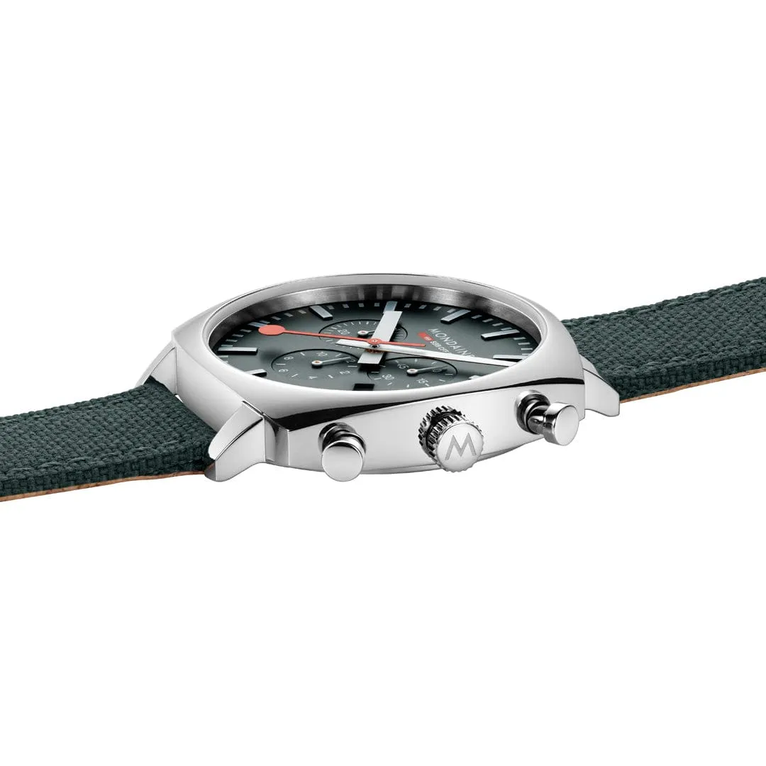 Mondaine Cushion Park Green Watch MSL.41460.LF.SET