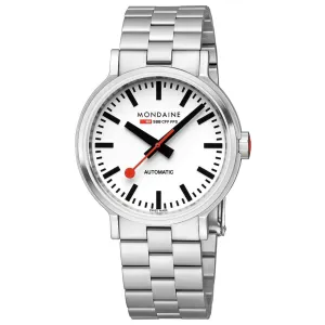 Mondaine Stainless Steel Automatic Watch MST.4161B.SJ 