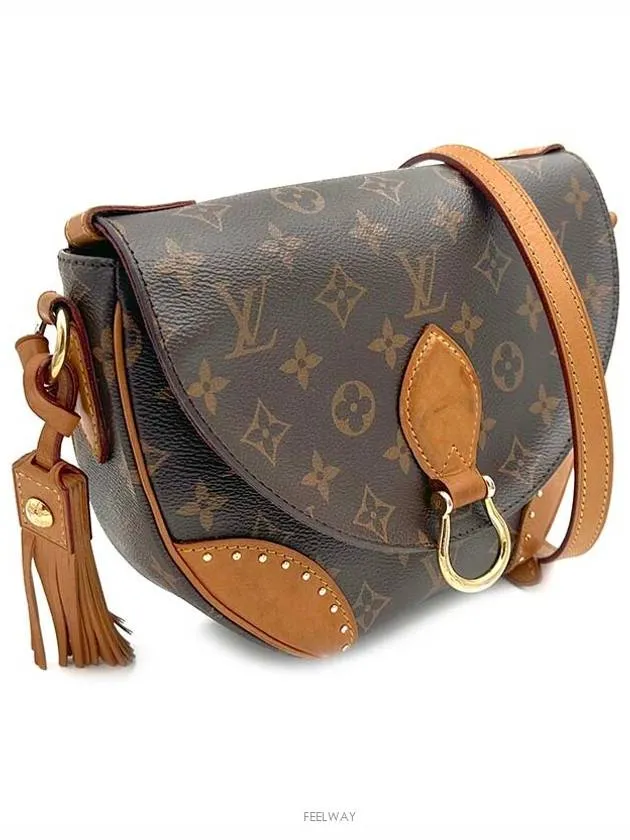 Monogram Raw Cloud Crossbody Bag