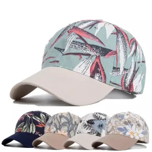 Montana Flowers Baseball Cap boater hat with bow in beach sunlight