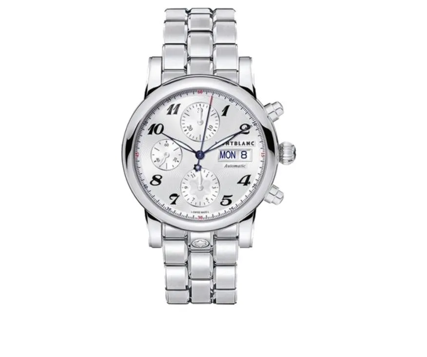Montblanc Star Steel, 39 mm, Automatic chronograph,quartz watch,quartz watches for men,quartz watches for women,best quartz watch,minimalist quartz watch,luxury quartz watch,waterproof quartz watch,analog quartz watch,digital quartz watch,affordable quartz