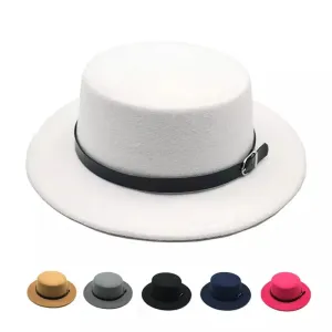 Montreux Vintage Boater Hat boater hat with bow in beach sunlight
