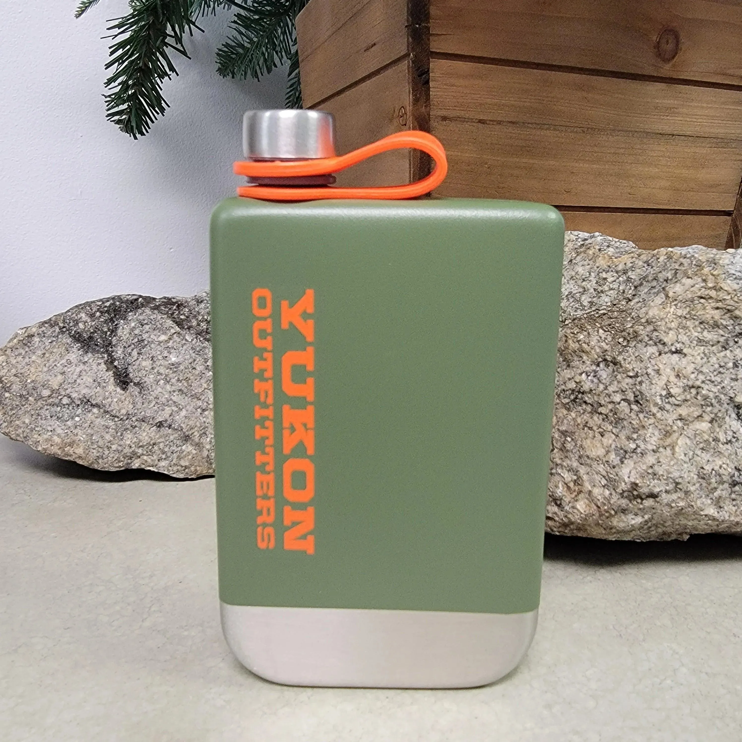 Moto Camp Nerd Flask