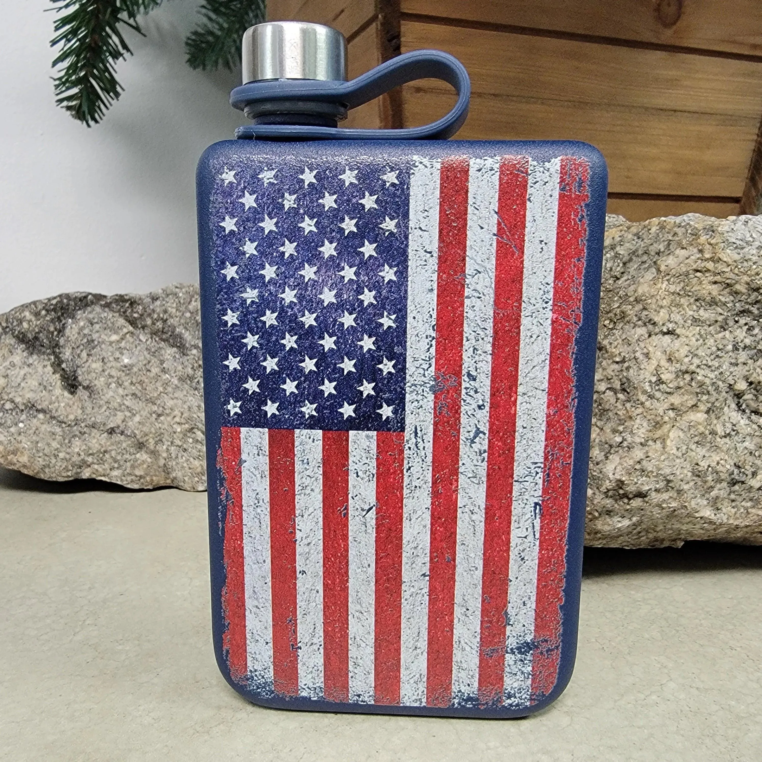 Moto Camp Nerd Flask