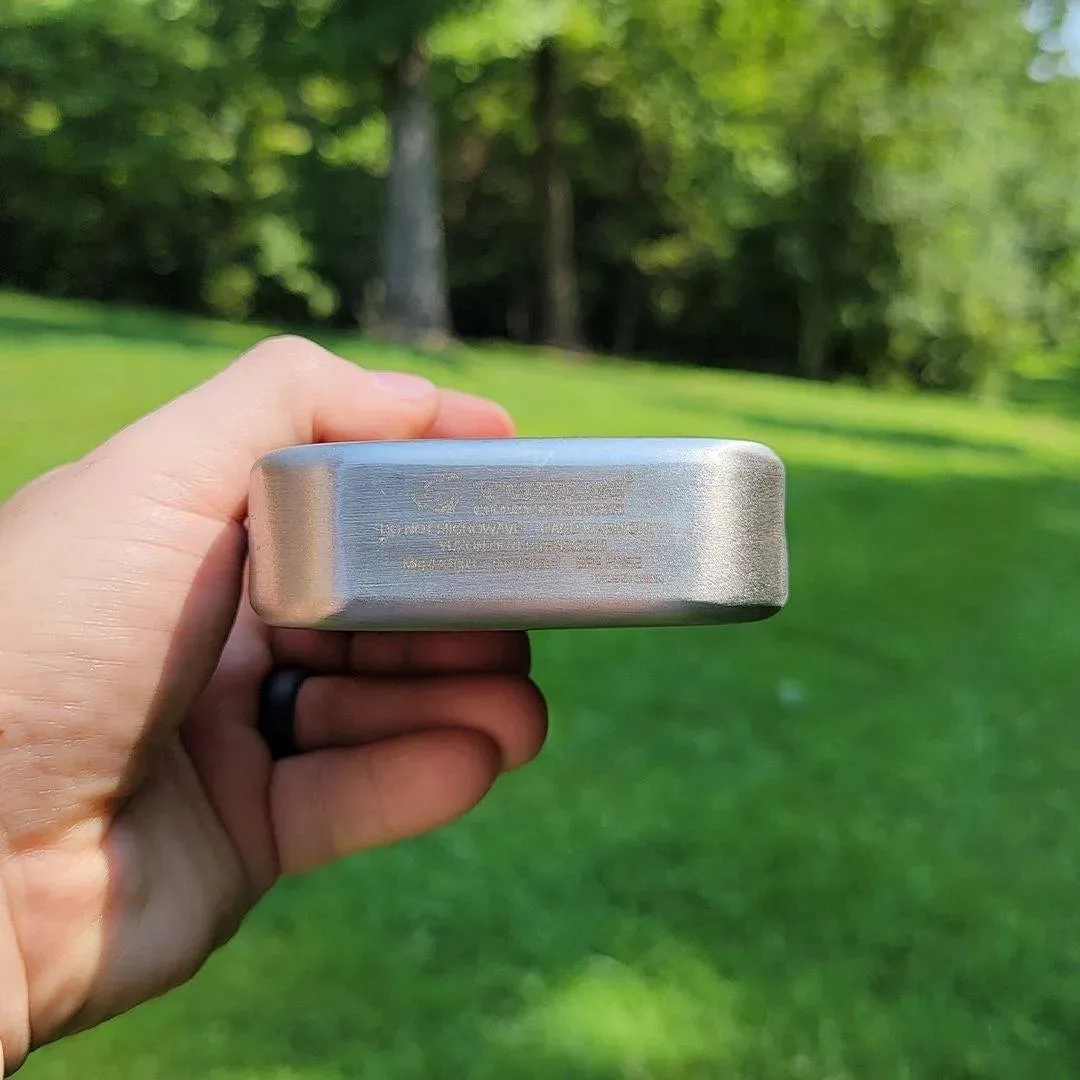 Moto Camp Nerd Flask