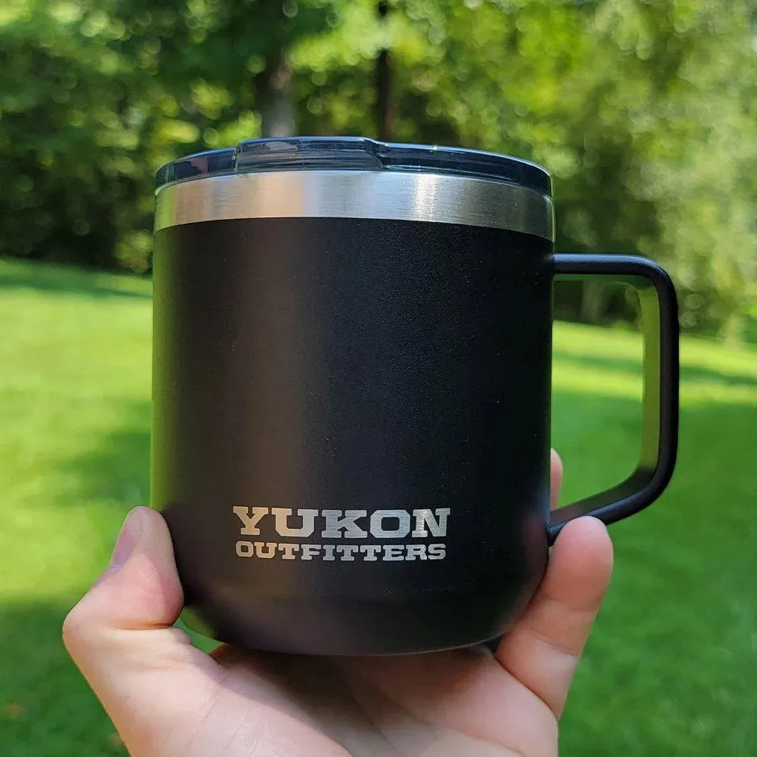 Moto Camp Nerd Insulated Coffee Mug 16oz.