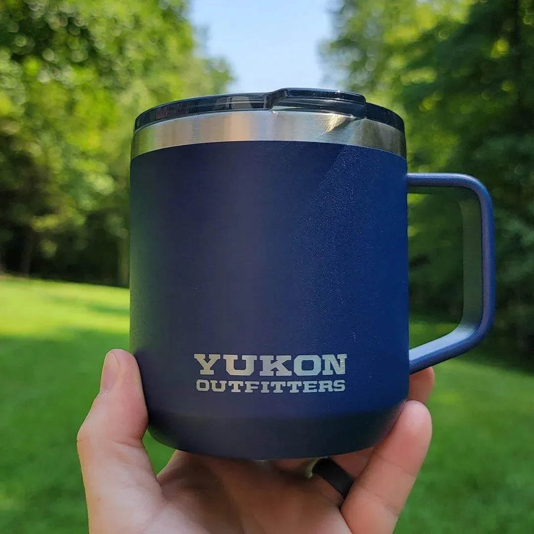 Moto Camp Nerd Insulated Coffee Mug 16oz.