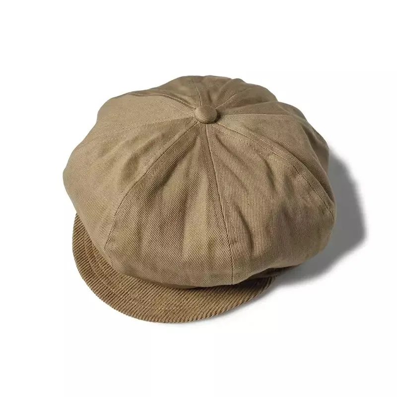 Motor Bronson Cycles Vintage Newsboy Cap