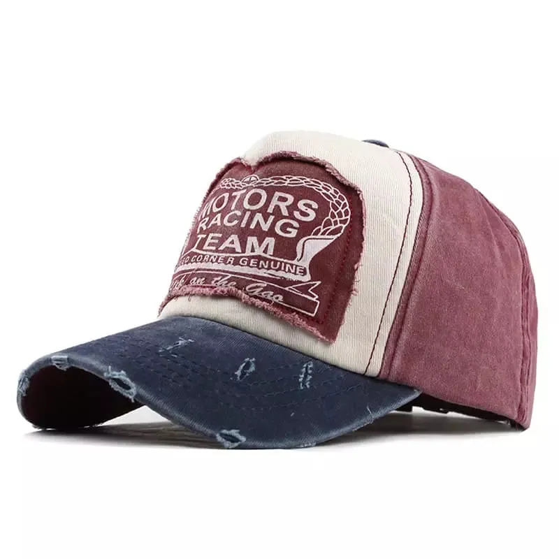 Motors Racing Team Vintage Baseball Cap