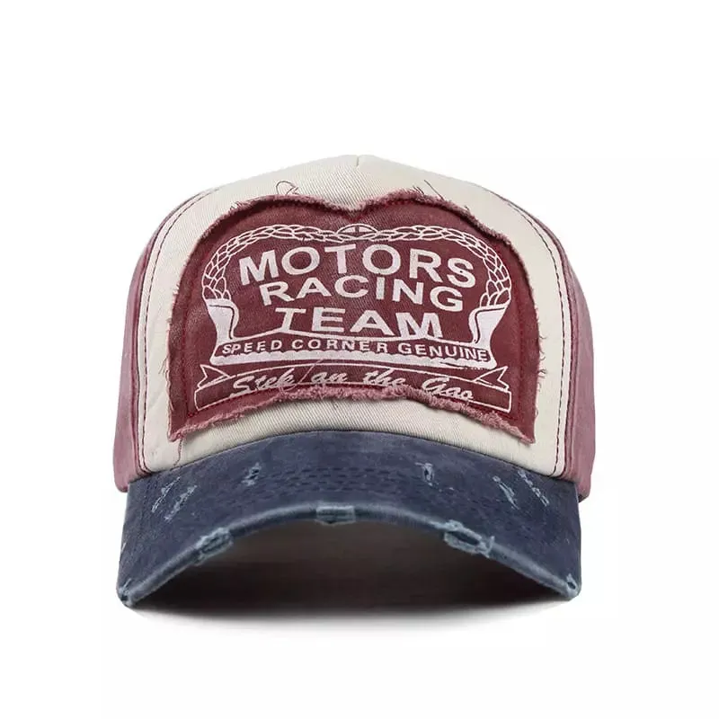 Motors Racing Team Vintage Baseball Cap