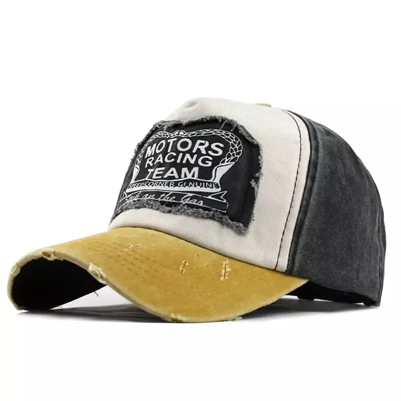 Motors Racing Team Vintage Baseball Cap