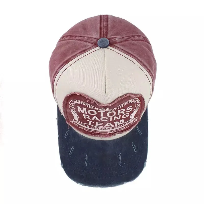 Motors Racing Team Vintage Baseball Cap