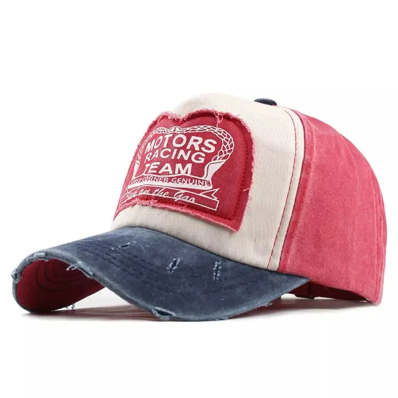 Motors Racing Team Vintage Baseball Cap