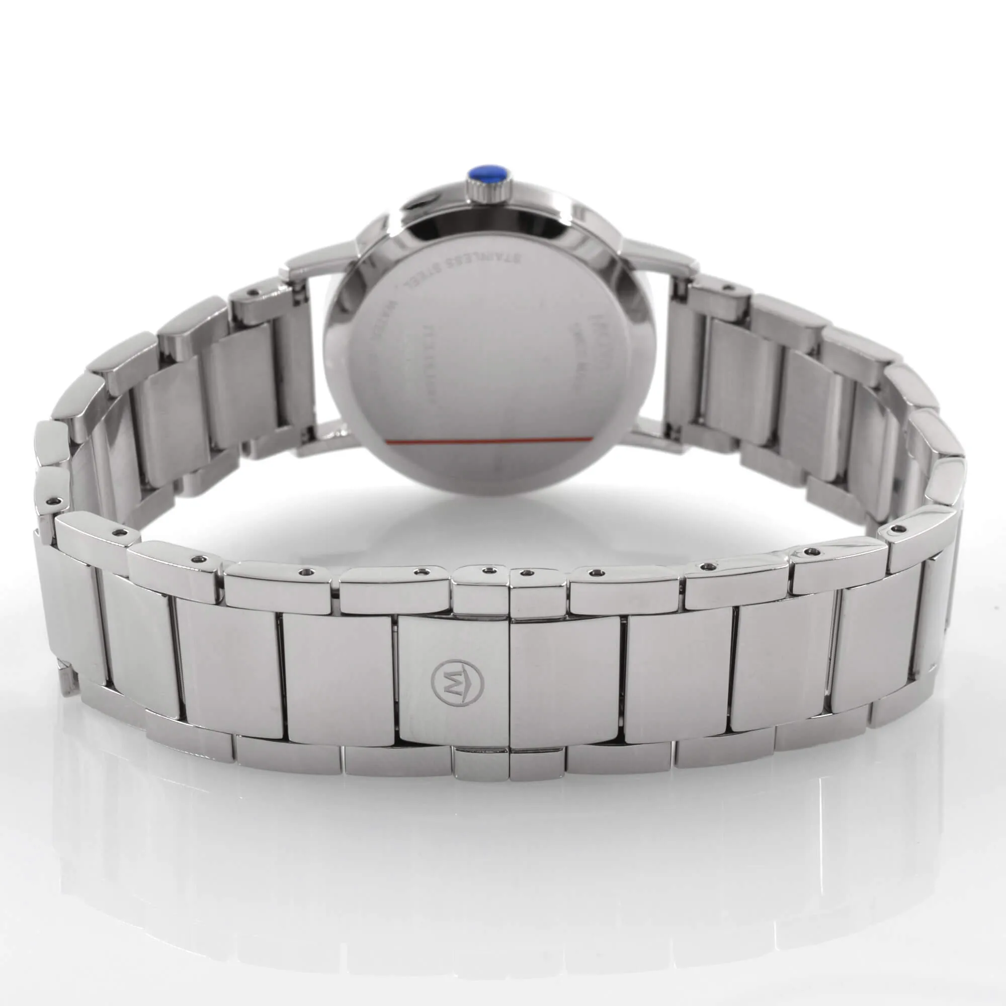 Movado Women's Quartz Watch - Blue Dial Silver Stainless Steel Bracelet | 0607235